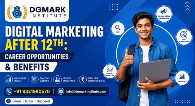 Digital Marketing a Popular Career Choice After 12th